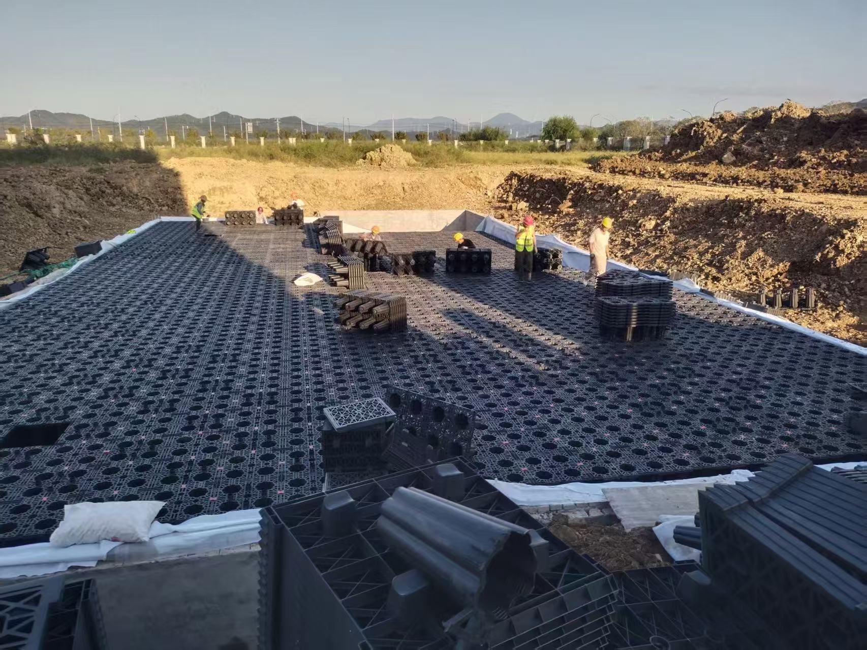 3PP模块组合水池拼装